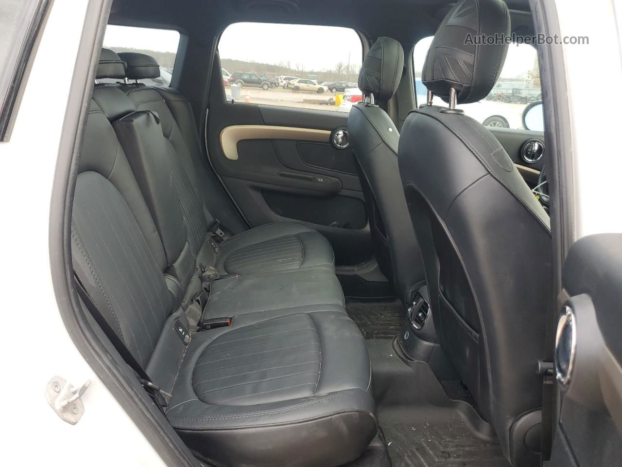 2018 Mini Cooper S Countryman All4 White vin: WMZYT5C39J3D81881