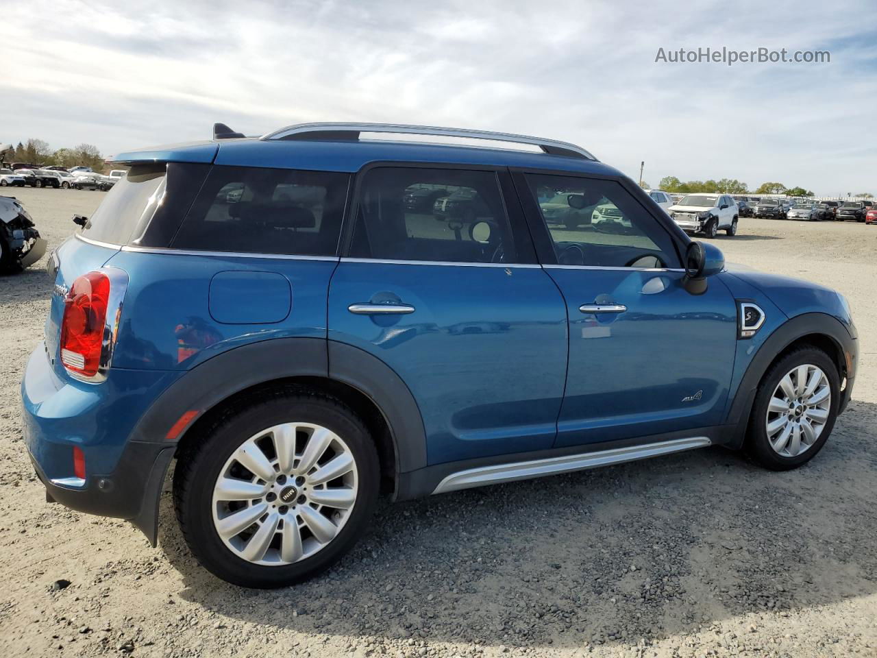 2018 Mini Cooper S Countryman All4 Blue vin: WMZYT5C39J3D82688