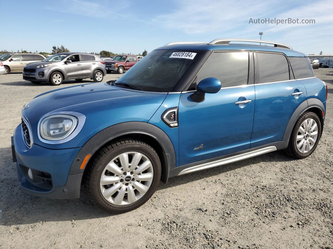 2018 Mini Cooper S Countryman All4 Blue vin: WMZYT5C39J3D82688