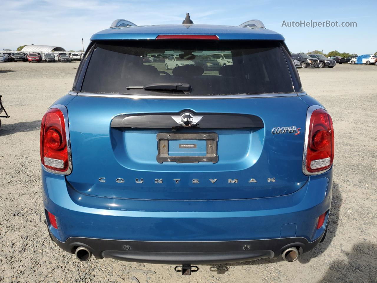 2018 Mini Cooper S Countryman All4 Blue vin: WMZYT5C39J3D82688