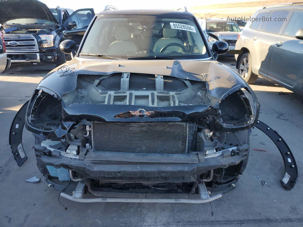 2018 Mini Cooper S Countryman All4 Black vin: WMZYT5C3XJ3E61514