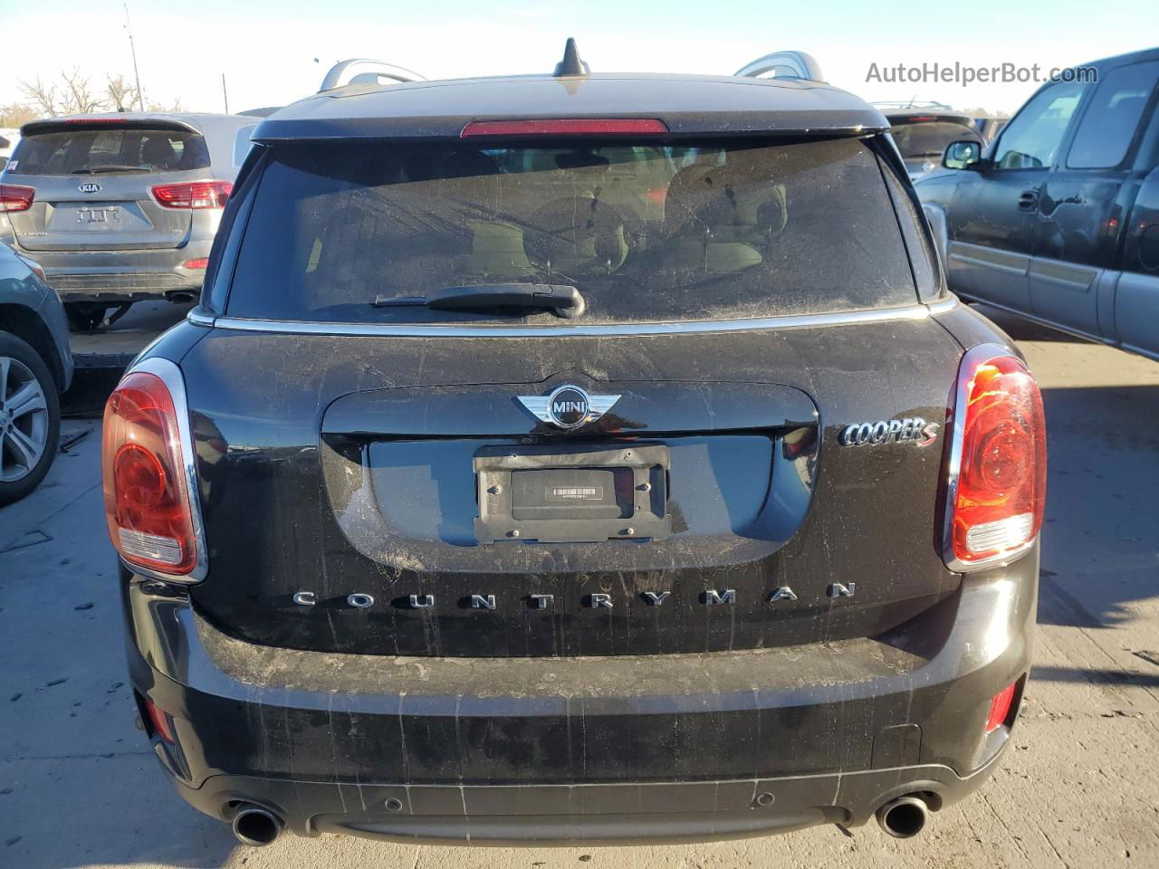 2018 Mini Cooper S Countryman All4 Black vin: WMZYT5C3XJ3E61514