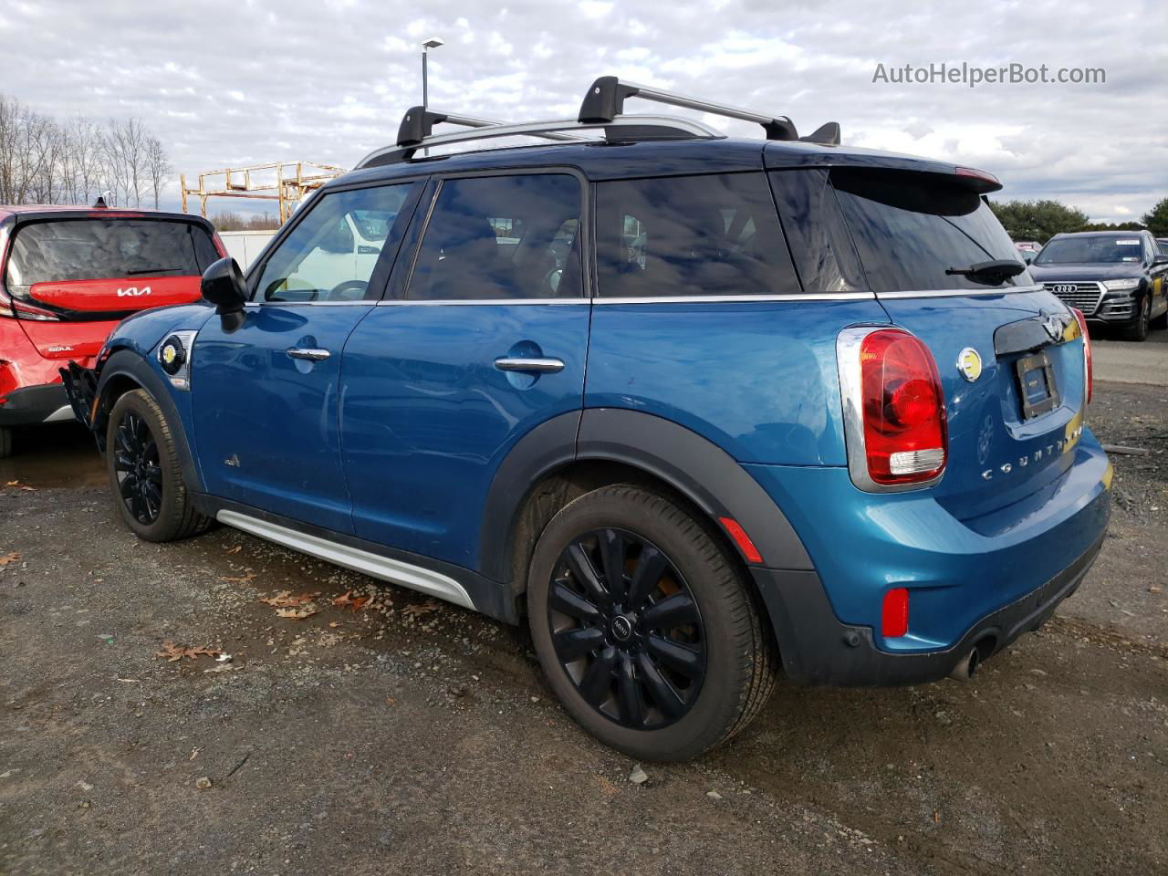 2018 Mini Cooper S E Countryman All4 Blue vin: WMZYU7C49J3B86378