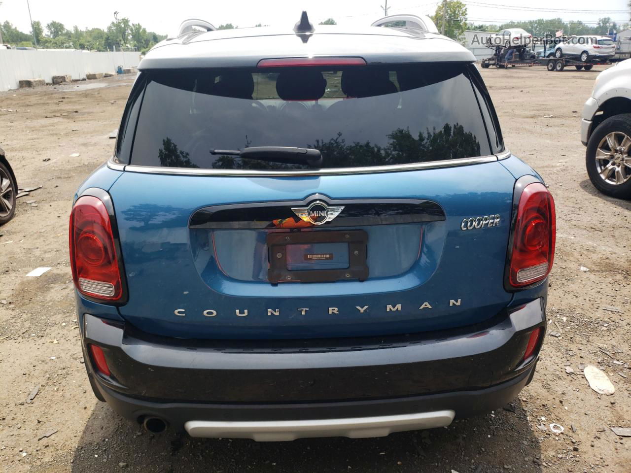 2018 Mini Cooper Countryman All4 Синий vin: WMZYV5C31J3E03625