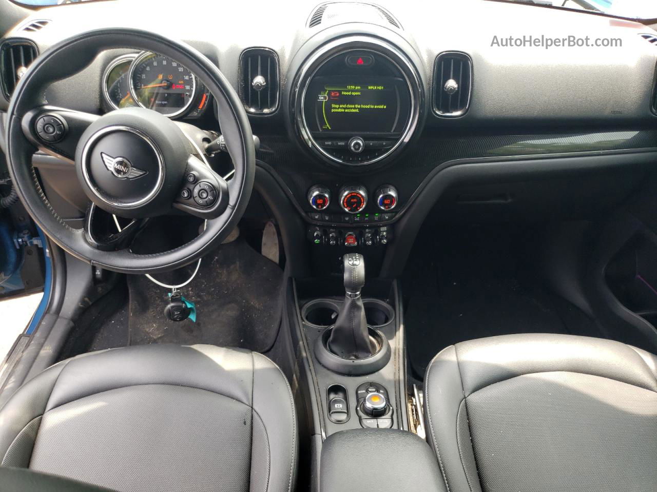 2018 Mini Cooper Countryman All4 Синий vin: WMZYV5C31J3E03625