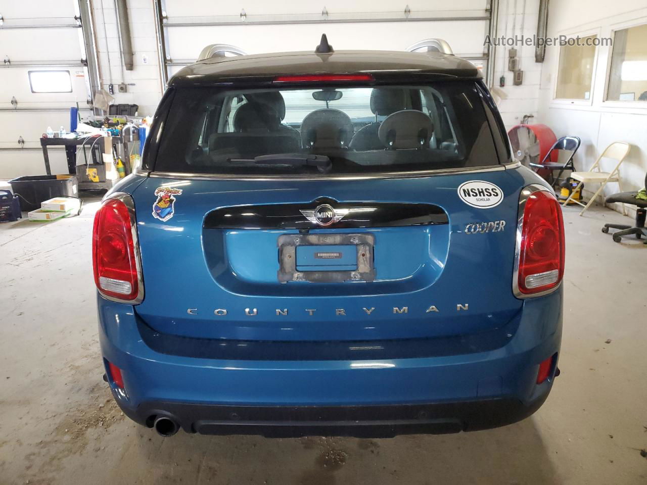 2018 Mini Cooper Countryman All4 Blue vin: WMZYV5C31J3E04192