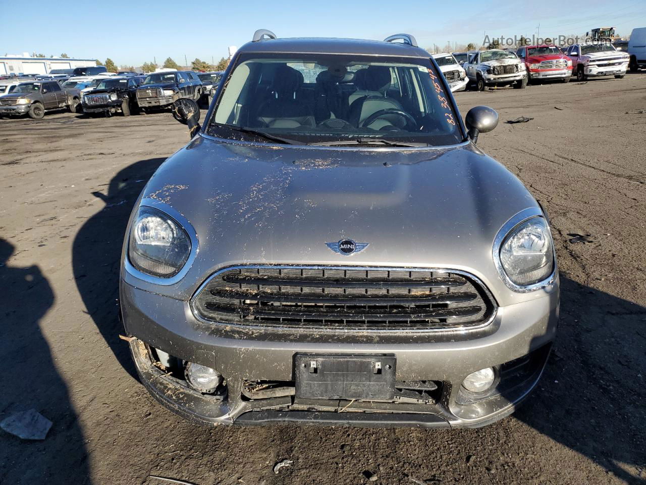 2018 Mini Cooper Countryman All4 Gray vin: WMZYV5C33J3E03075