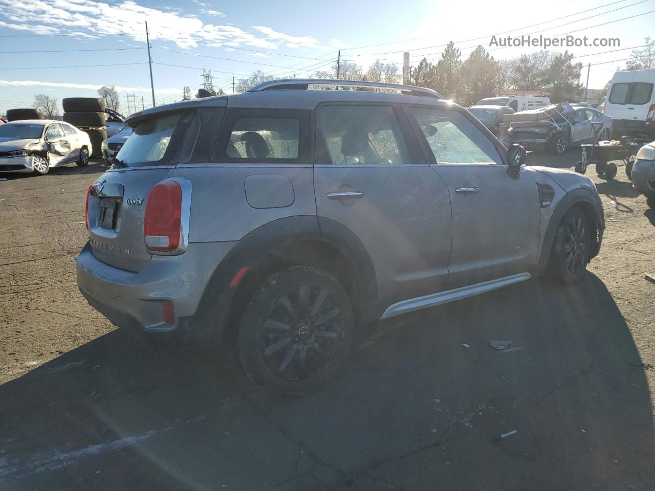 2018 Mini Cooper Countryman All4 Gray vin: WMZYV5C33J3E03075