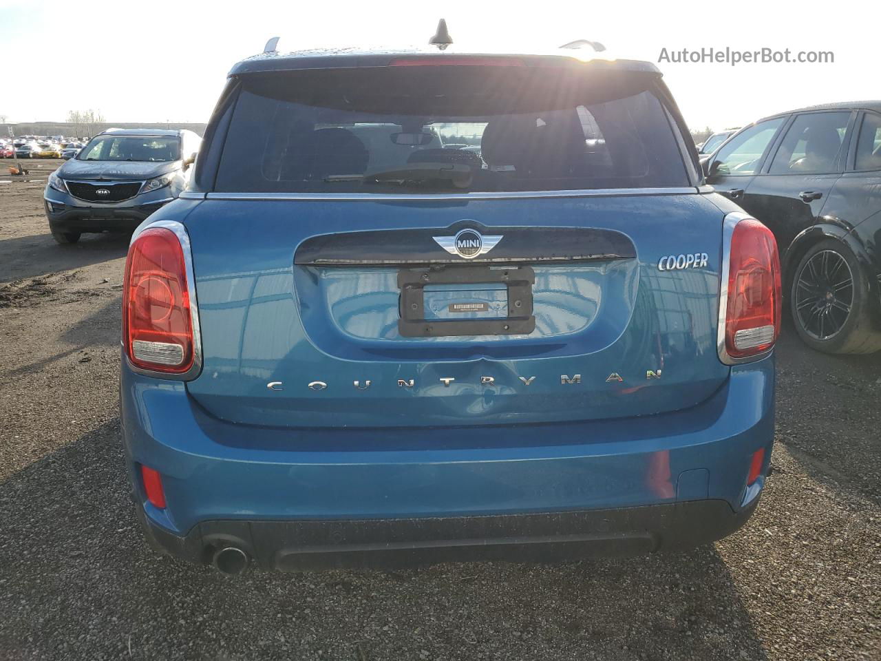 2018 Mini Cooper Countryman All4 Blue vin: WMZYV5C34J3E03554