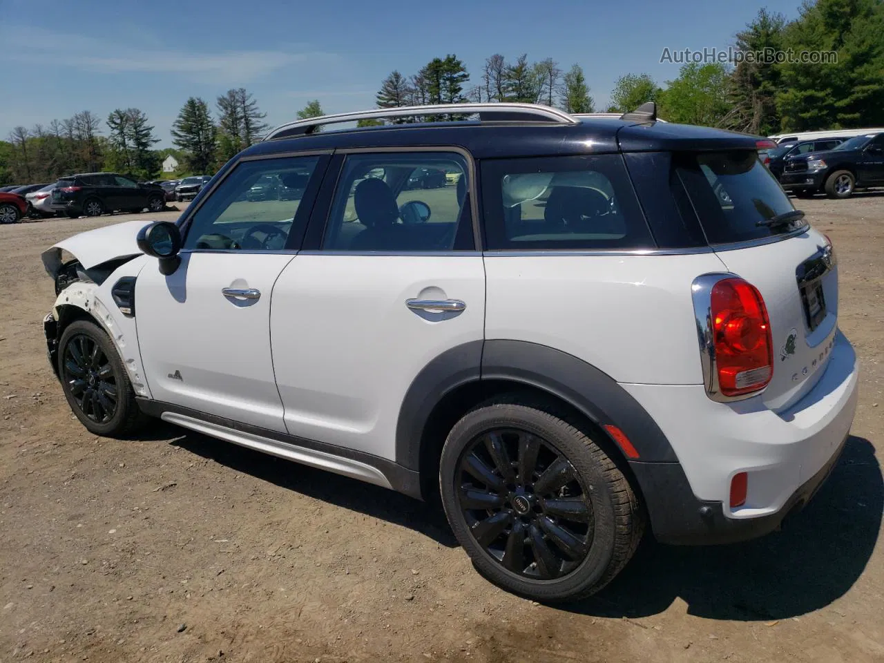 2018 Mini Cooper Countryman All4 White vin: WMZYV5C34J3E03618