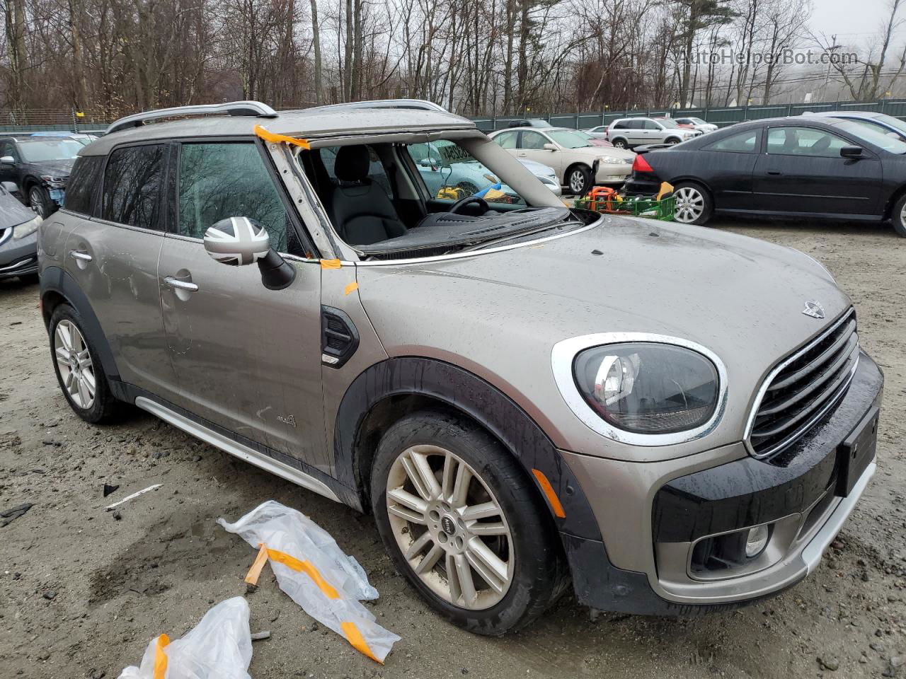 2018 Mini Cooper Countryman All4 Silver vin: WMZYV5C34J3E03764