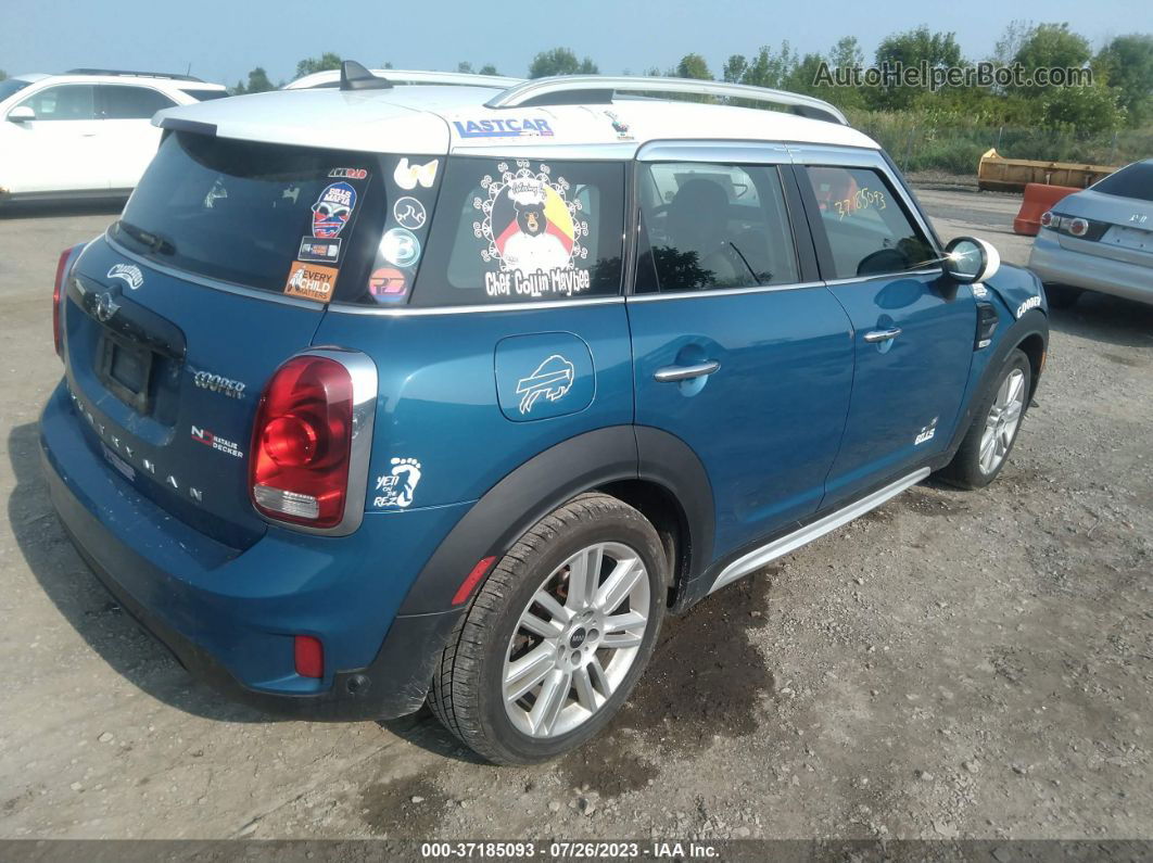 2018 Mini Countryman Cooper Синий vin: WMZYV5C37J3E04620