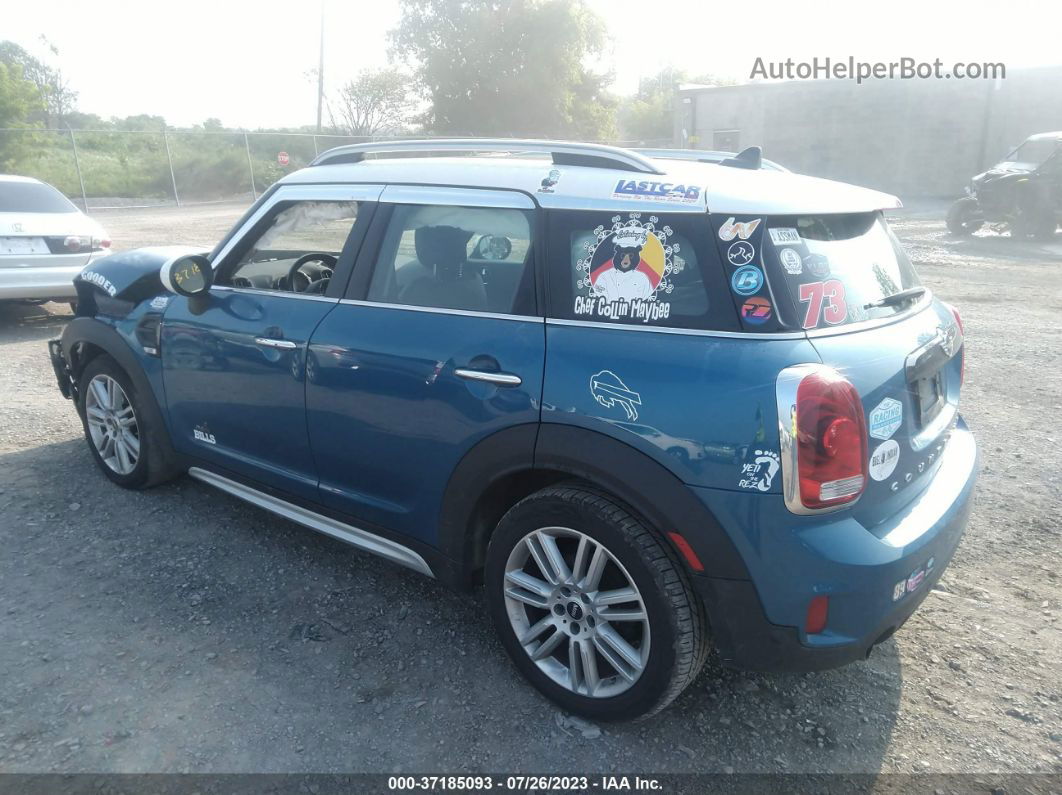 2018 Mini Countryman Cooper Blue vin: WMZYV5C37J3E04620