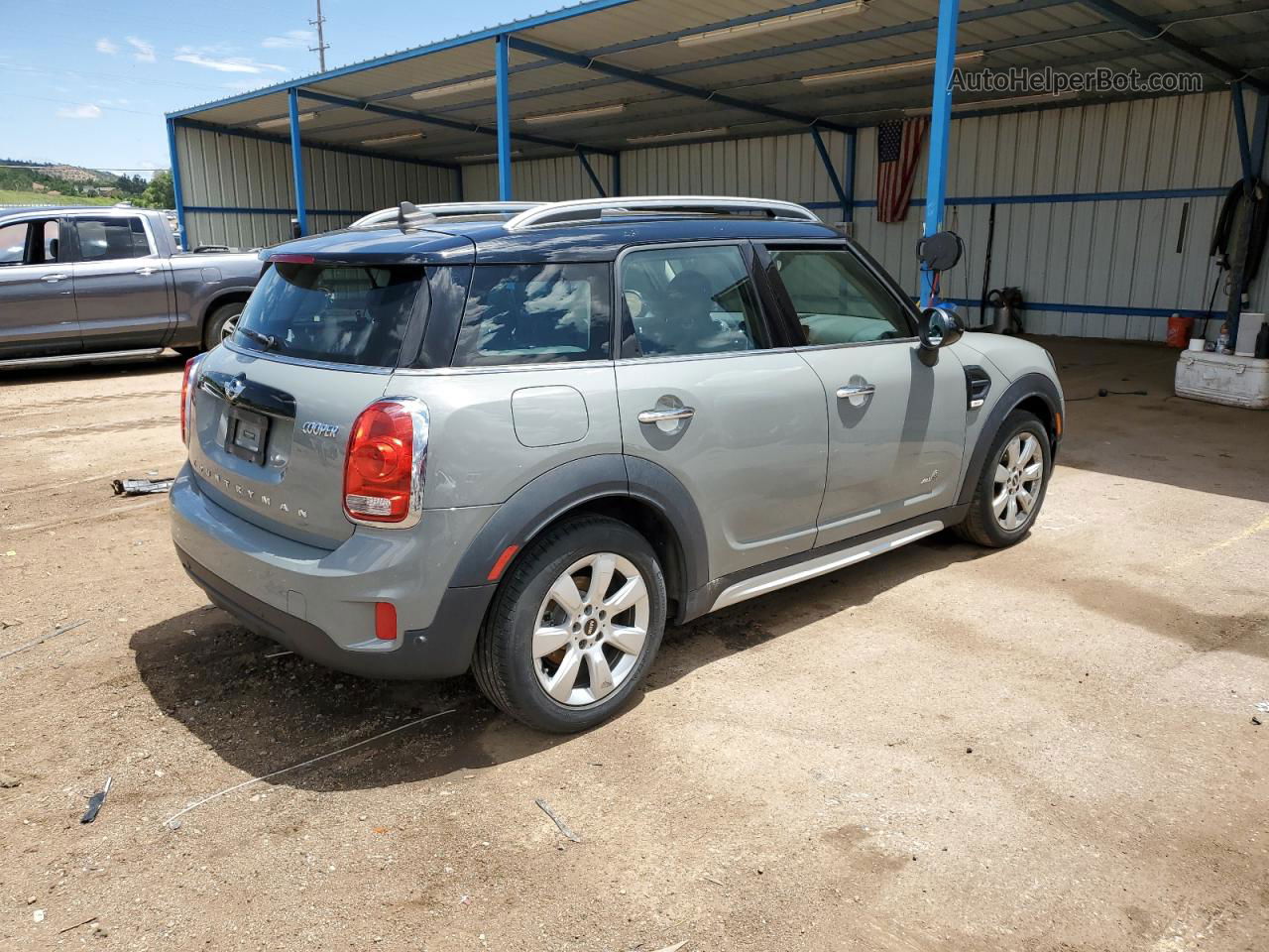 2018 Mini Cooper Countryman All4 Gray vin: WMZYV5C39J3E02965