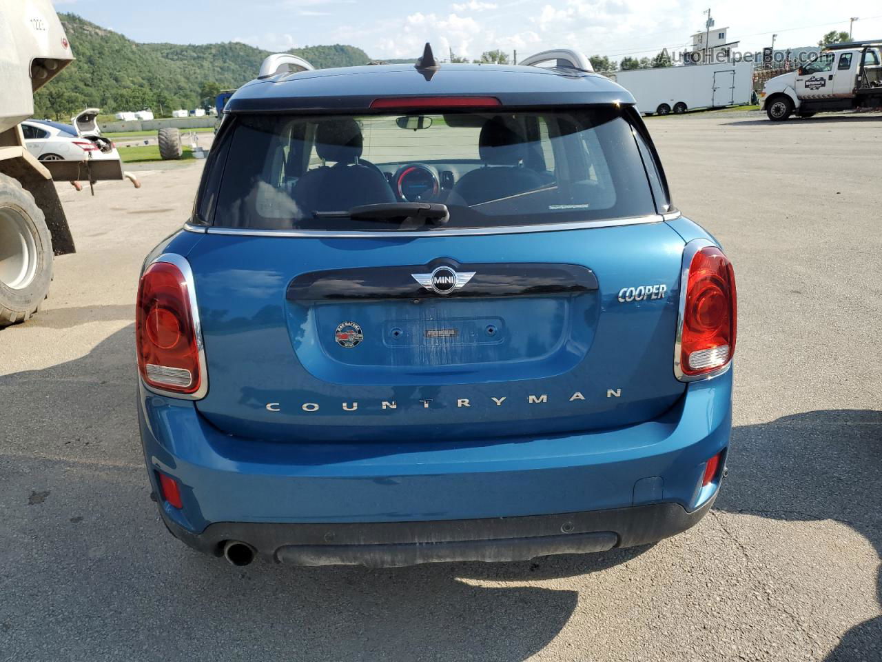 2018 Mini Cooper Countryman All4 Blue vin: WMZYV5C39J3E04330