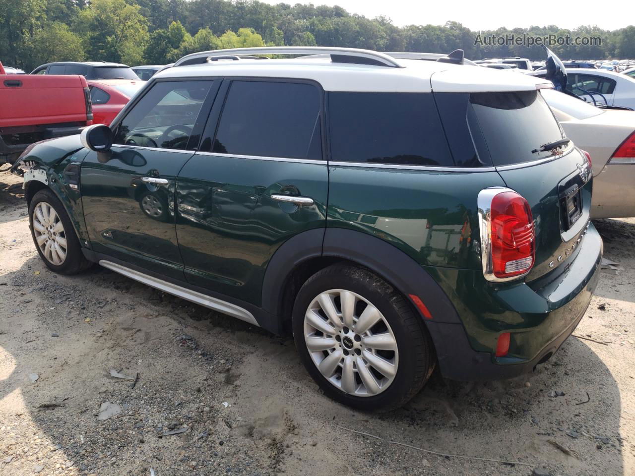 2018 Mini Cooper Countryman All4 Green vin: WMZYV5C39J3E04943