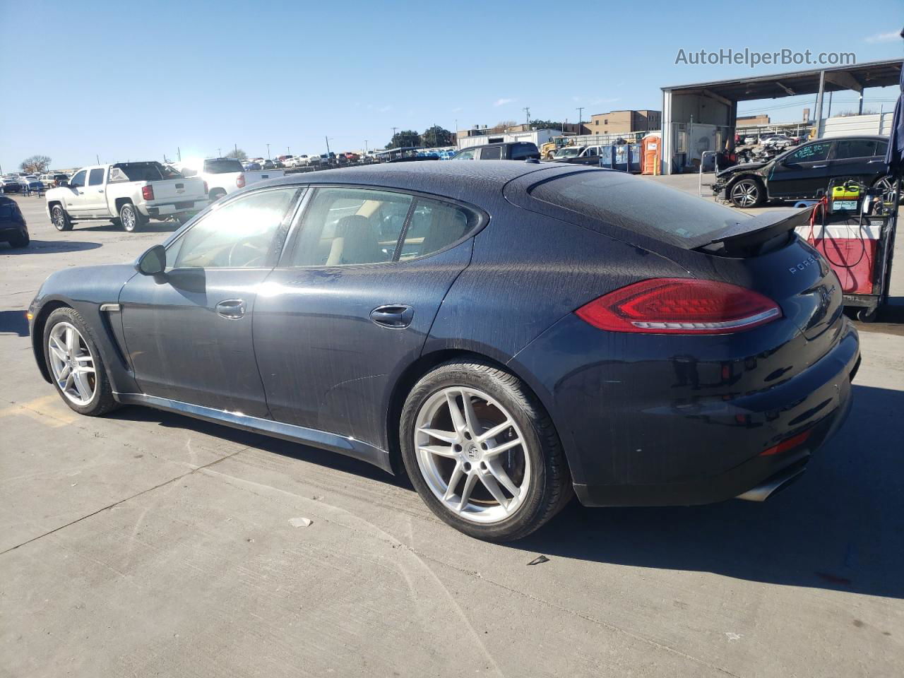 2014 Porsche Panamera 2 Blue vin: WP0AA2A70EL005200