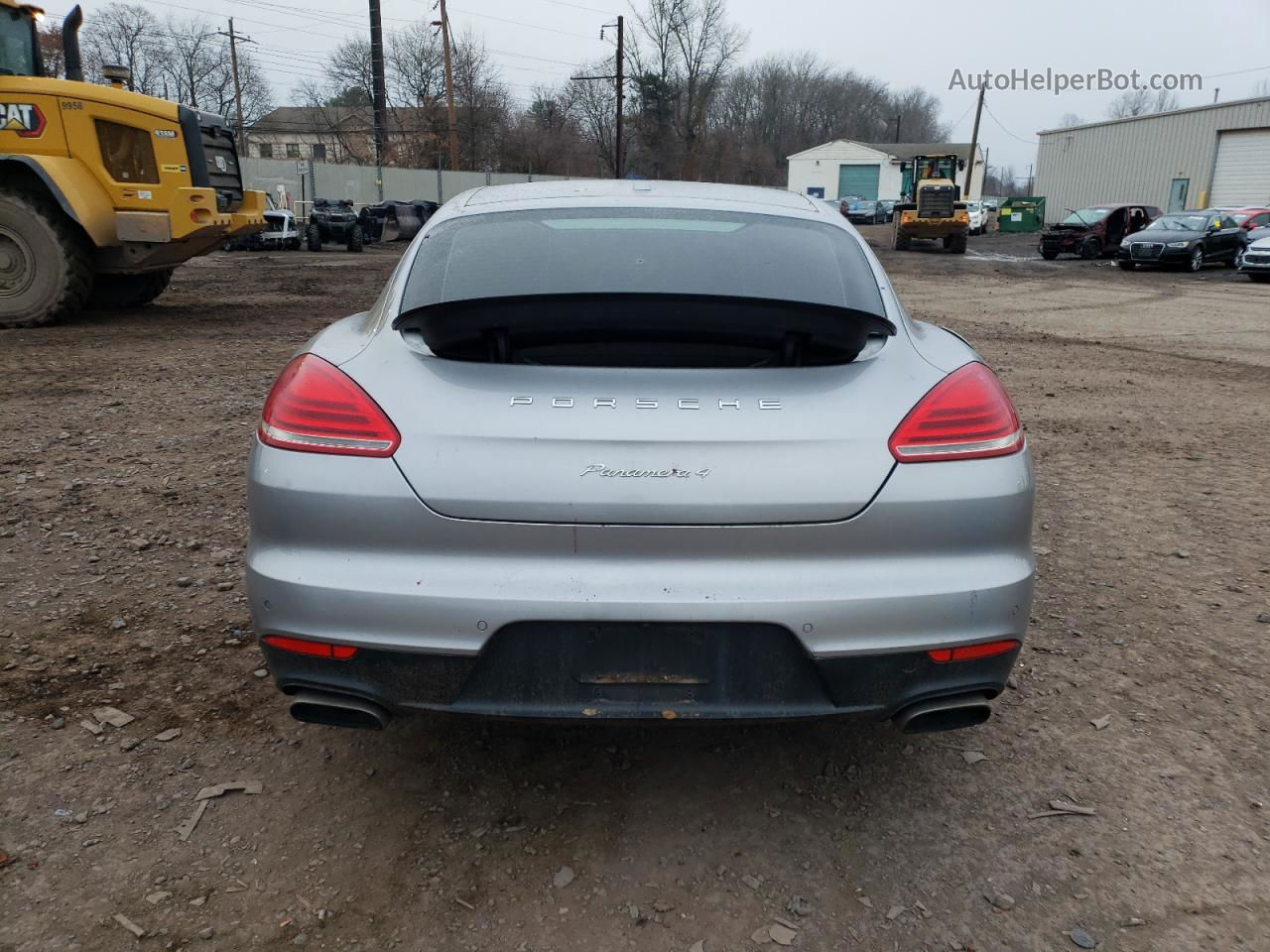 2014 Porsche Panamera 2 Silver vin: WP0AA2A70EL015046