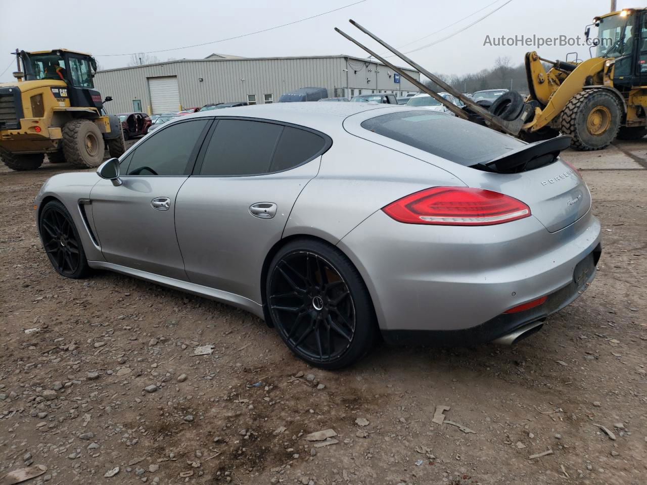 2014 Porsche Panamera 2 Silver vin: WP0AA2A70EL015046