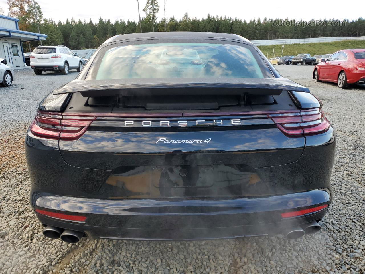 2018 Porsche Panamera 4 Black vin: WP0AA2A70JL105517