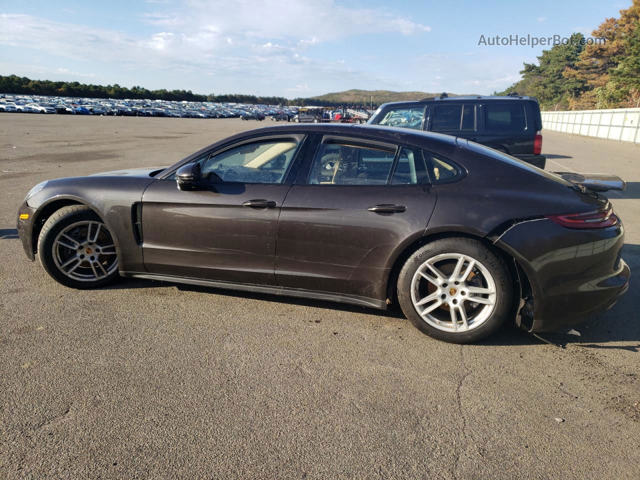 2018 Porsche Panamera 4 Черный vin: WP0AA2A70JL112967