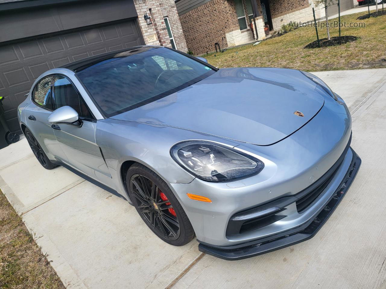 2018 Porsche Panamera 4 Silver vin: WP0AA2A71JL102450