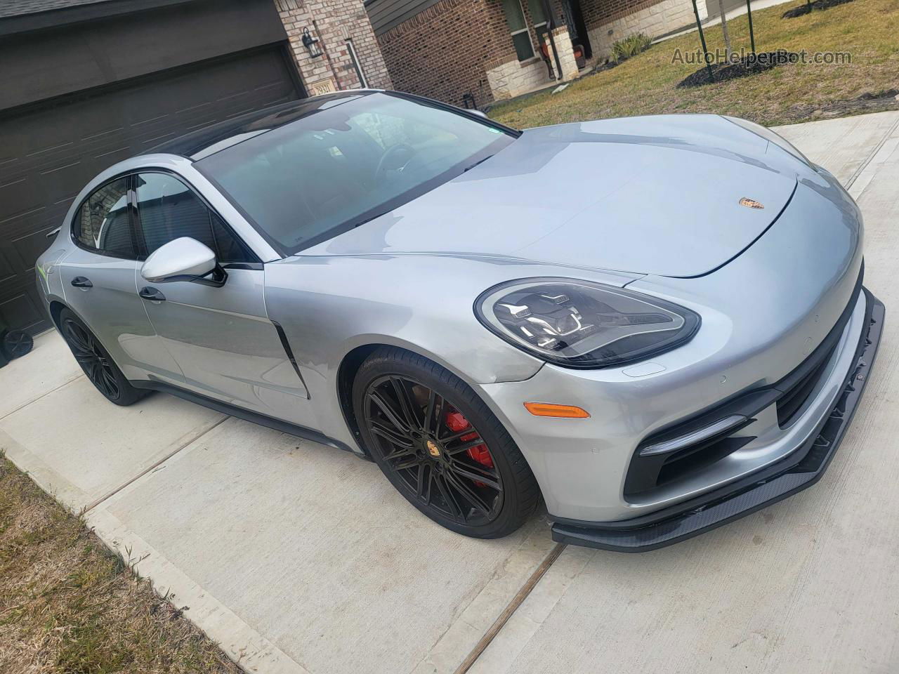 2018 Porsche Panamera 4 Silver vin: WP0AA2A71JL102450