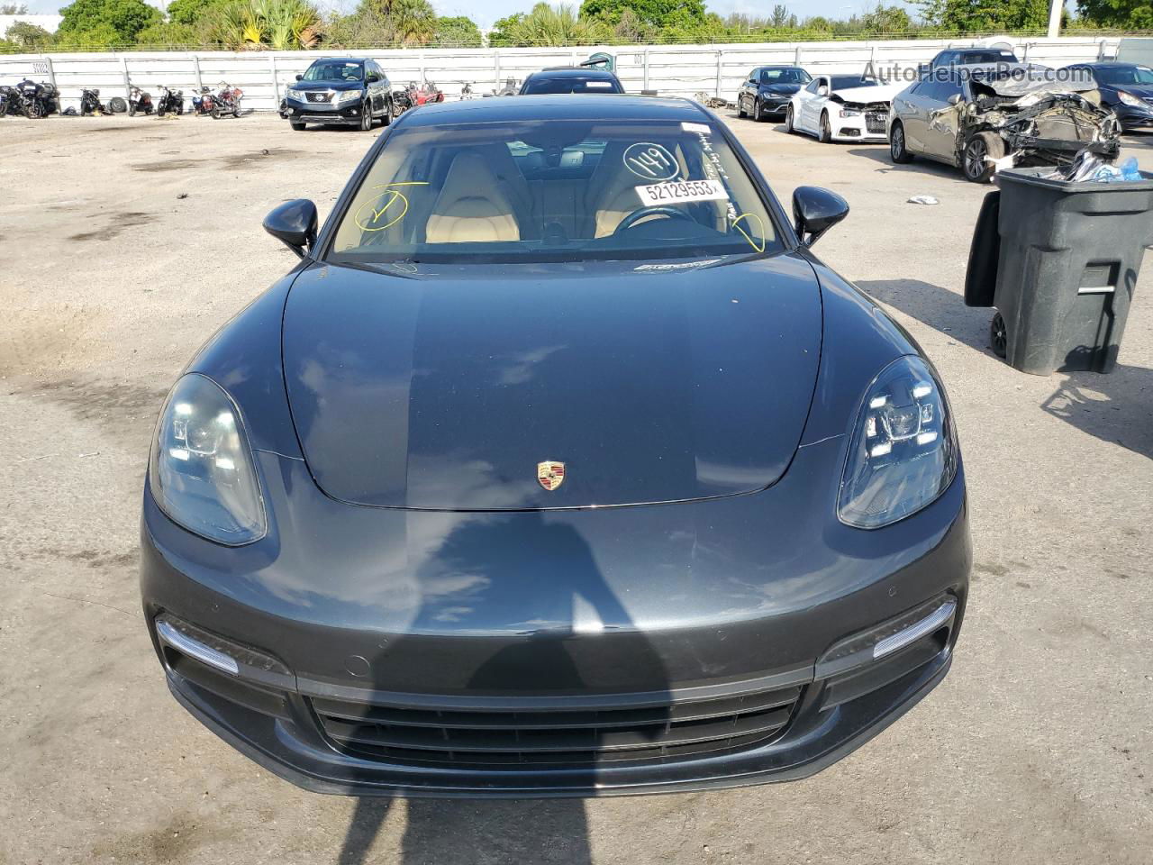 2018 Porsche Panamera 4 Charcoal vin: WP0AA2A71JL109804