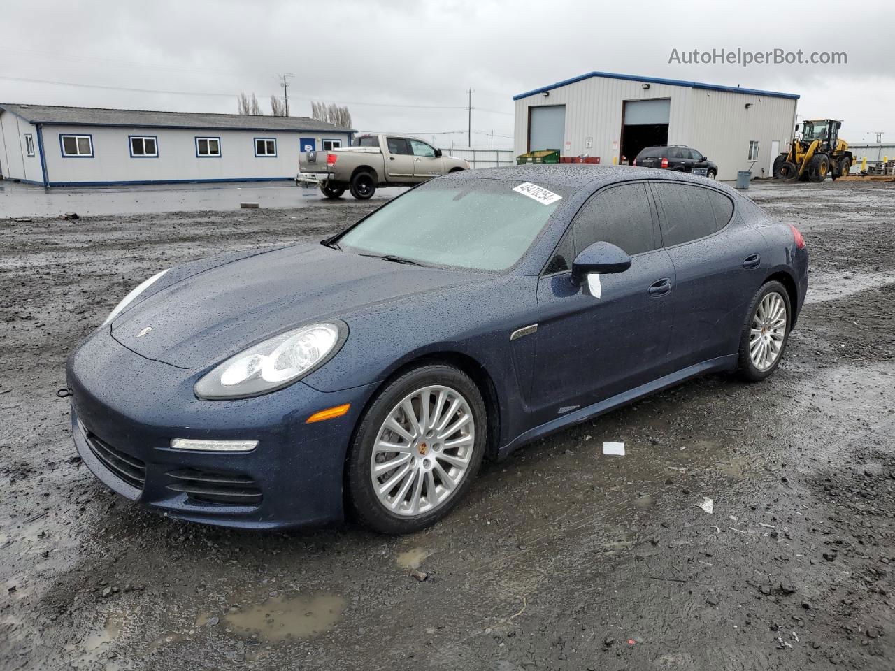 2014 Porsche Panamera 2 Blue vin: WP0AA2A73EL005059