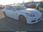 2014 Porsche Panamera 4 White vin: WP0AA2A73EL007264