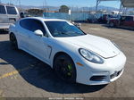 2014 Porsche Panamera 4 White vin: WP0AA2A73EL015137