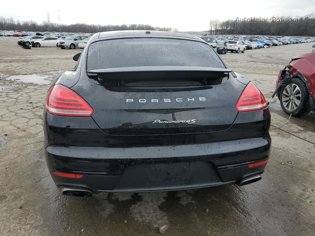 2014 Porsche Panamera 2 Black vin: WP0AA2A73EL015364