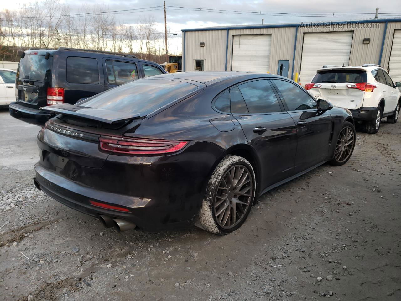 2018 Porsche Panamera 4 Maroon vin: WP0AA2A73JL100103