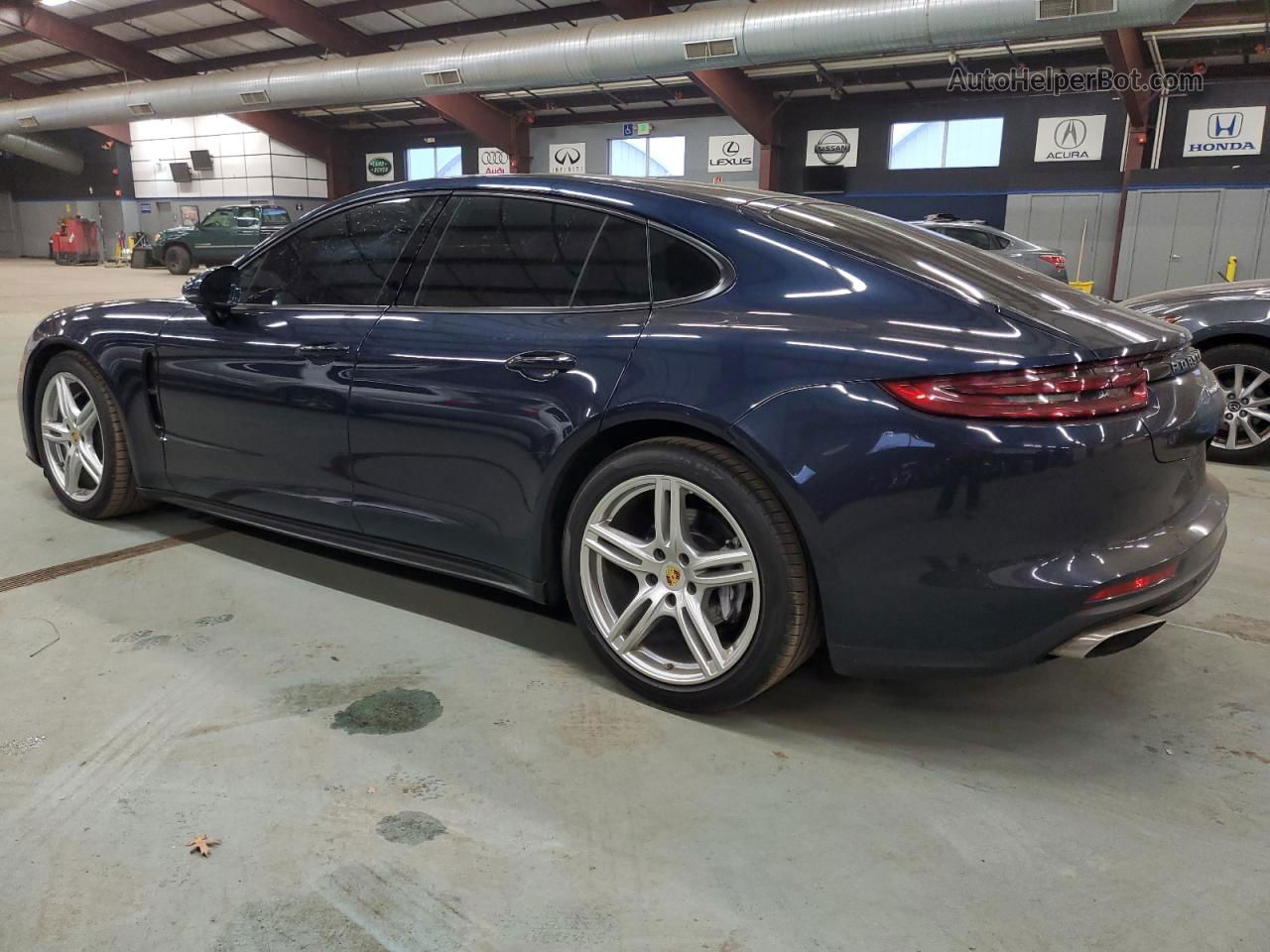 2018 Porsche Panamera 4 Синий vin: WP0AA2A73JL101669