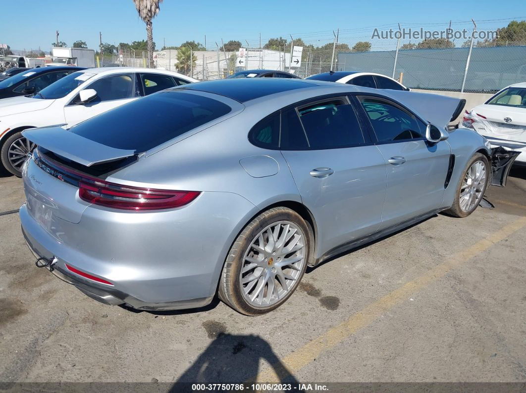 2018 Porsche Panamera   Silver vin: WP0AA2A73JL113448