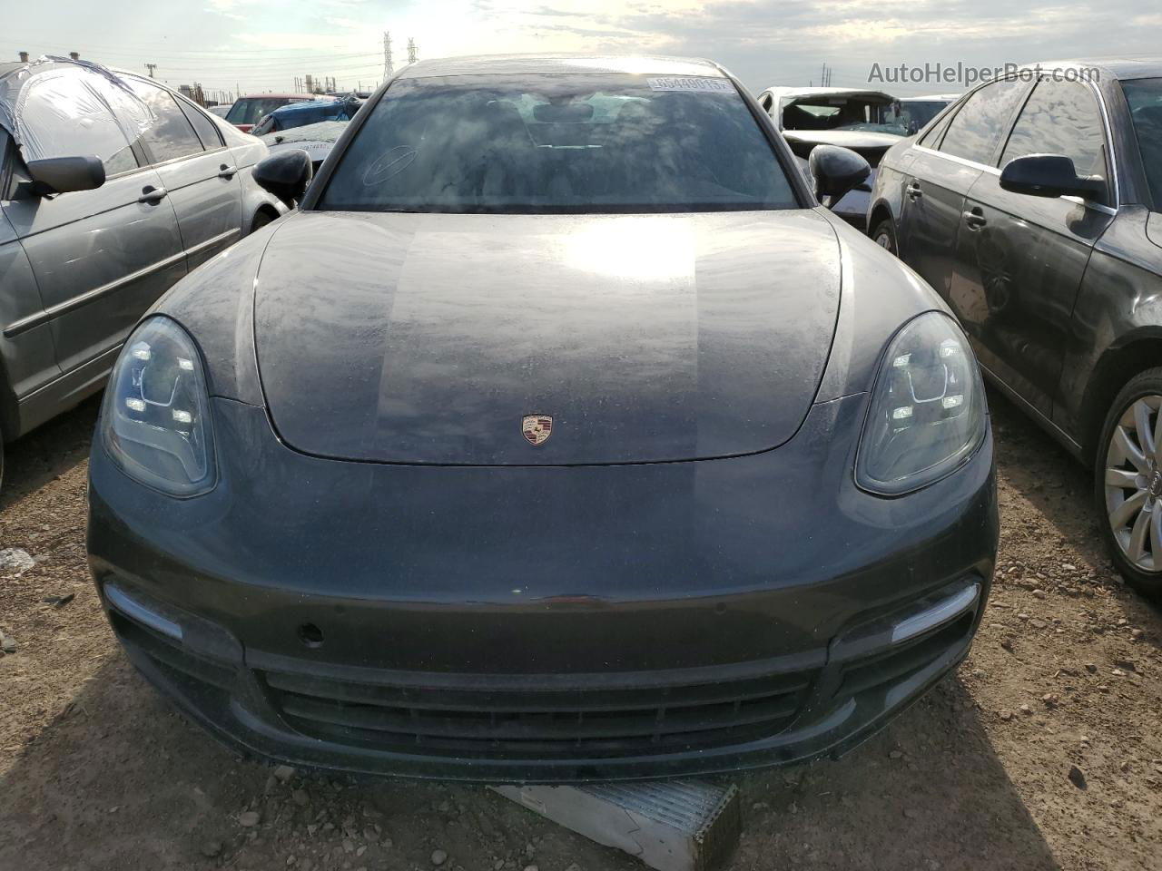 2018 Porsche Panamera 4 Charcoal vin: WP0AA2A73JL113742