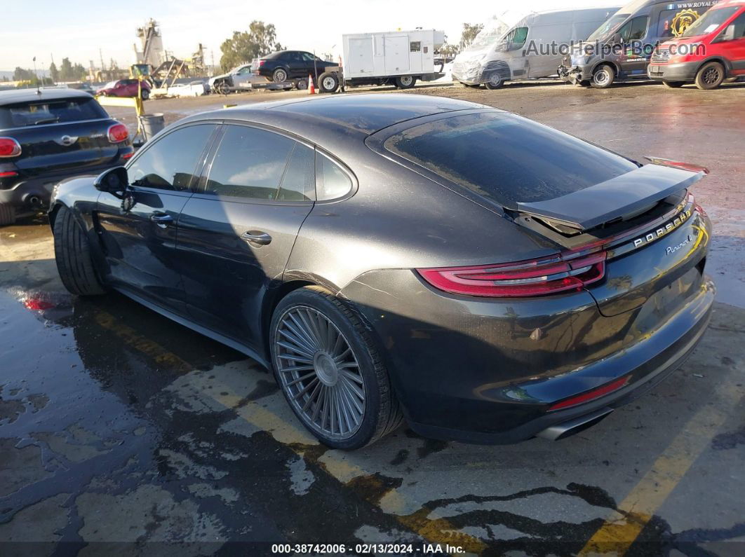 2018 Porsche Panamera 4 Gray vin: WP0AA2A74JL100367