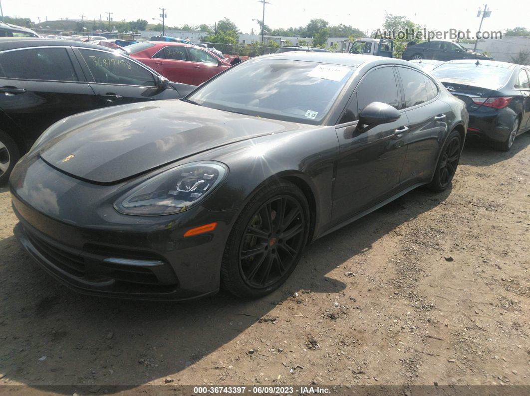 2018 Porsche Panamera   Gray vin: WP0AA2A74JL102619