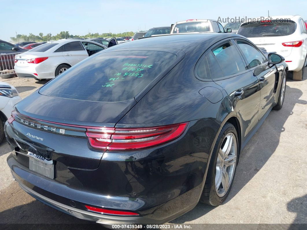 2018 Porsche Panamera   Black vin: WP0AA2A74JL103320