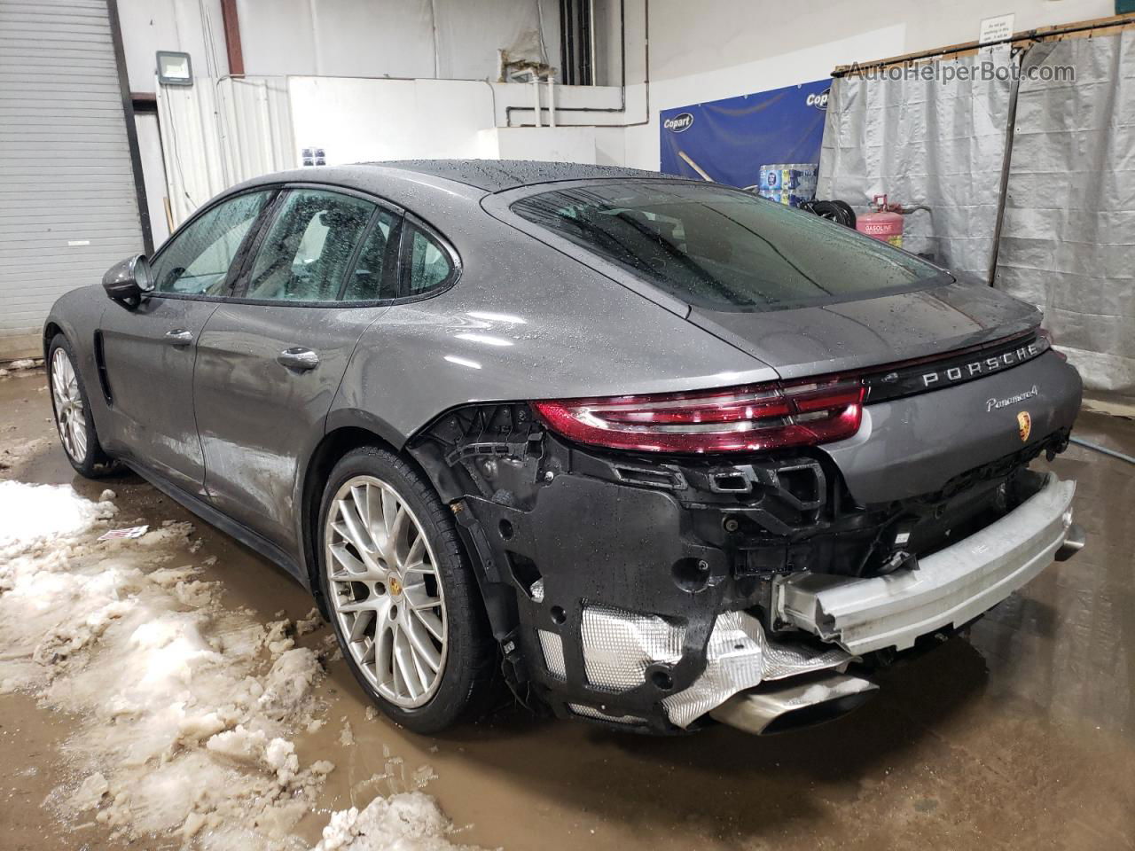 2018 Porsche Panamera 4 Gray vin: WP0AA2A74JL113748