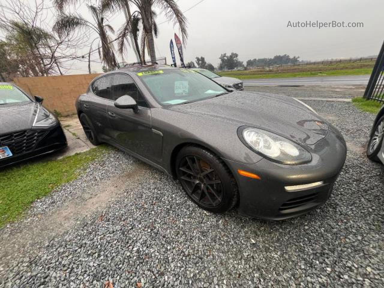 2014 Porsche Panamera 2 Серый vin: WP0AA2A75EL015186