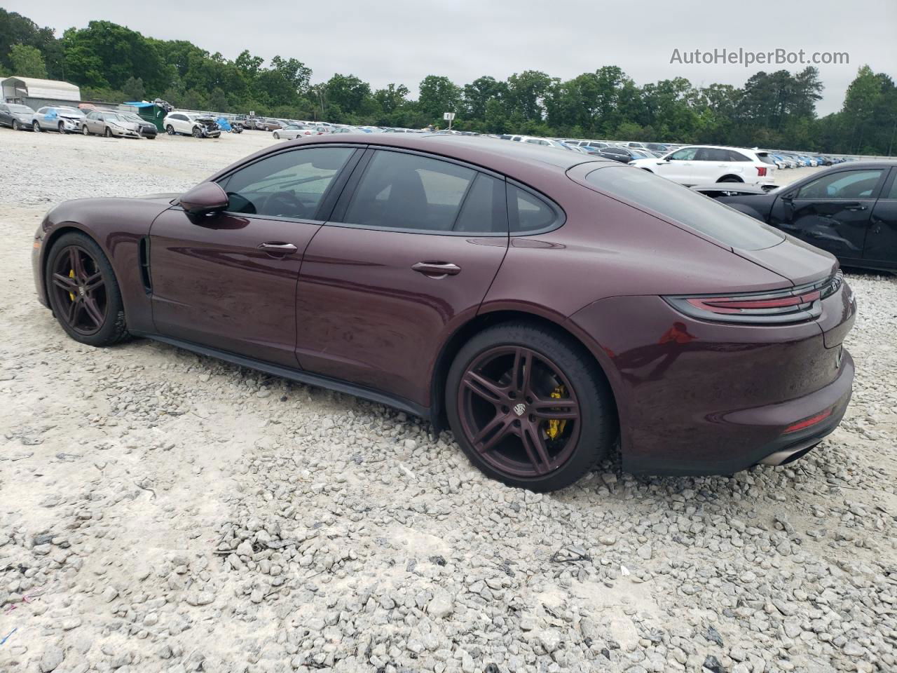 2018 Porsche Panamera 4 Purple vin: WP0AA2A75JL104167