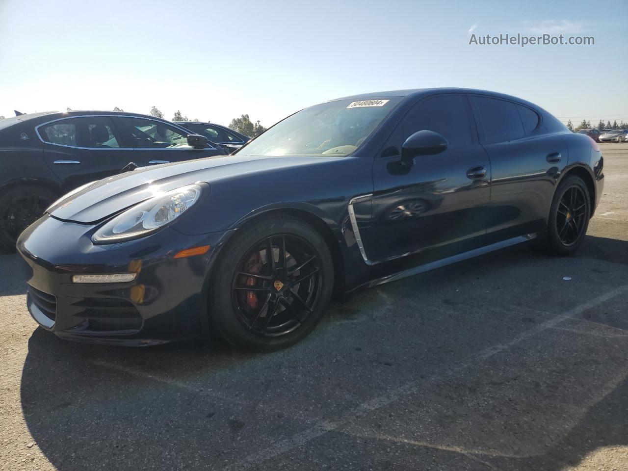 2014 Porsche Panamera 2 Синий vin: WP0AA2A76EL009669