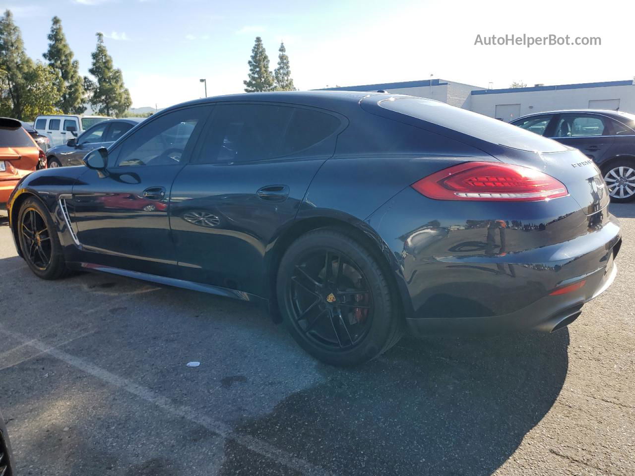 2014 Porsche Panamera 2 Синий vin: WP0AA2A76EL009669