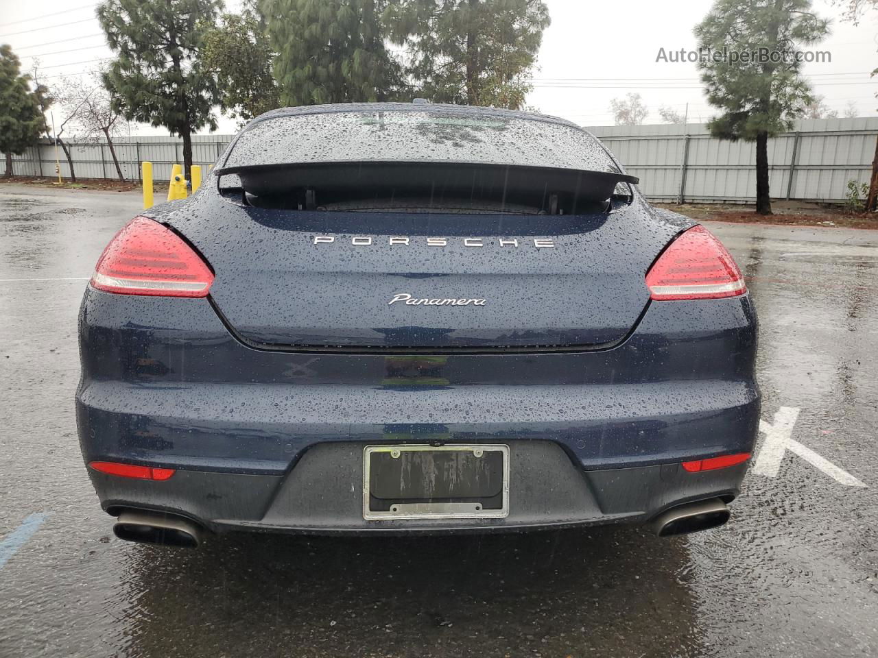 2014 Porsche Panamera 2 Blue vin: WP0AA2A77EL005758