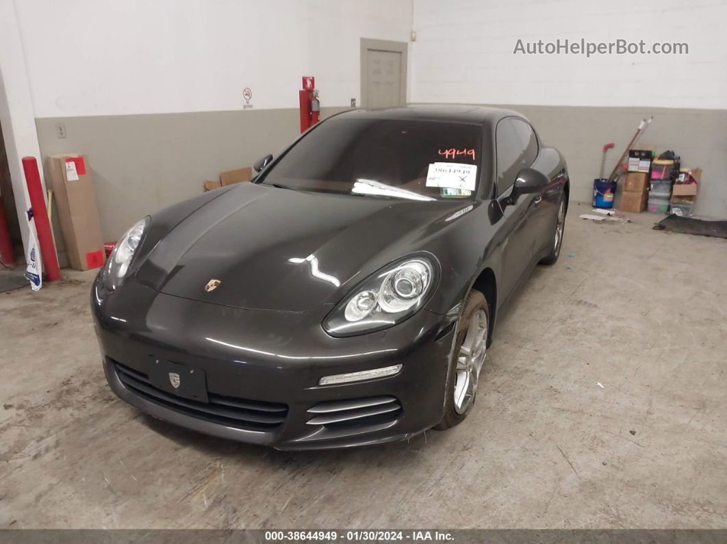 2014 Porsche Panamera 4 Black vin: WP0AA2A77EL008787