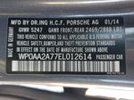 2014 Porsche Panamera 2 Gray vin: WP0AA2A77EL012614