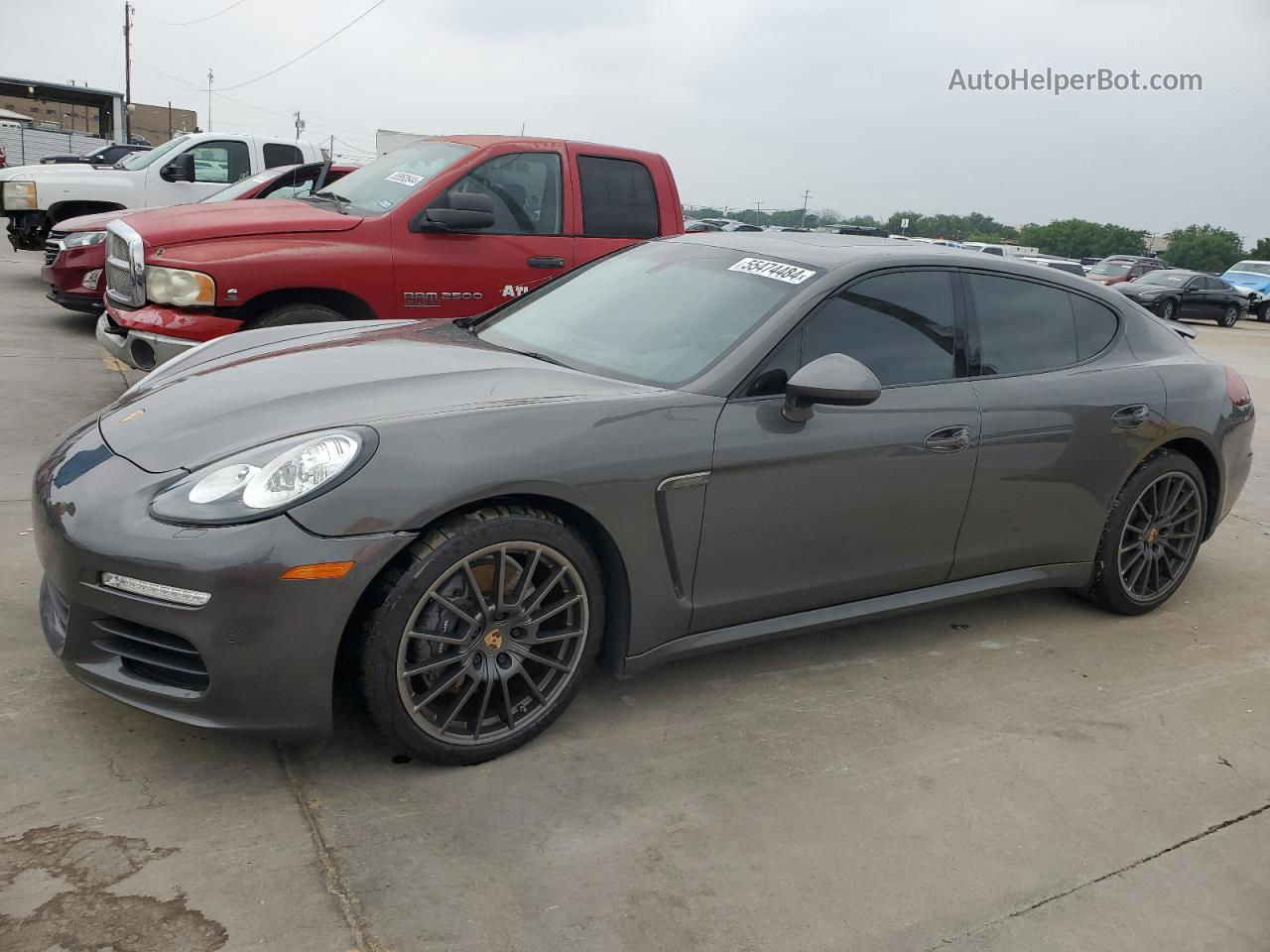 2014 Porsche Panamera 2 Gray vin: WP0AA2A78EL011004