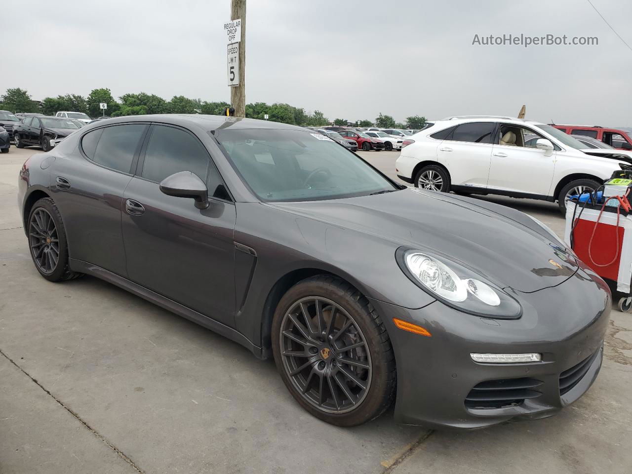 2014 Porsche Panamera 2 Серый vin: WP0AA2A78EL011004