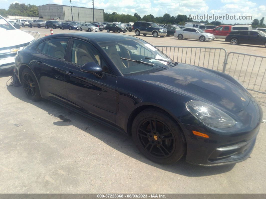 2018 Porsche Panamera   Синий vin: WP0AA2A78JL100467